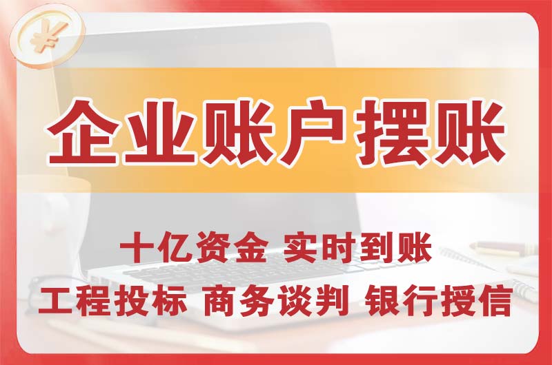 嘉善企业账户摆账